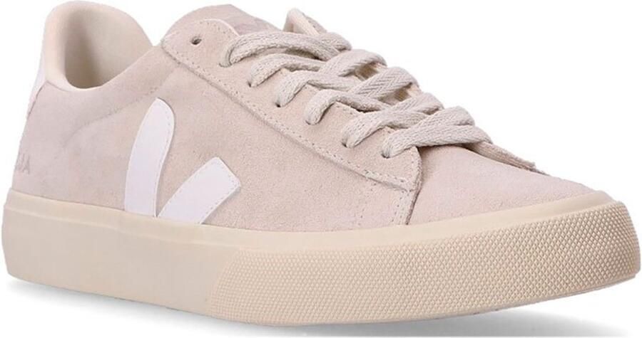 Veja Chromevrije Leren Campo Sneakers Gray Dames