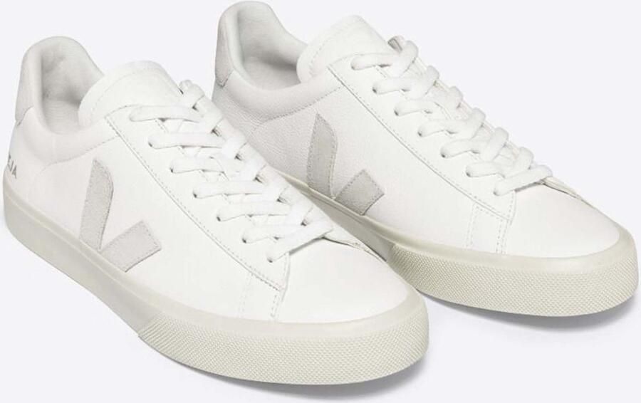 Veja Campo Chromefree Leather Sneakers Schoenen Leer Wit CP0502429B - Foto 3