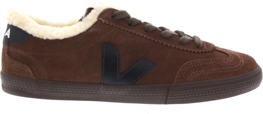 Veja Sneakers Volley Walnut Black Donkerbruin