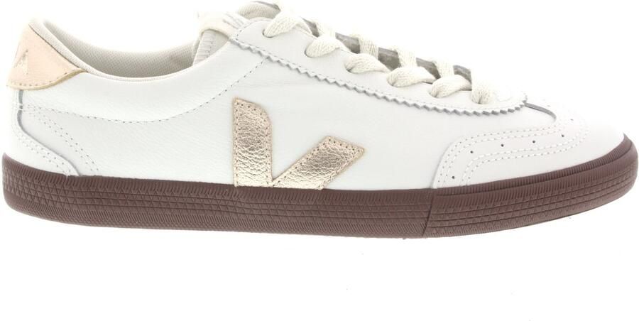 VEJA Lage Sneakers Dames Volley Maat: 37 Materiaal: Leer Kleur: Wit