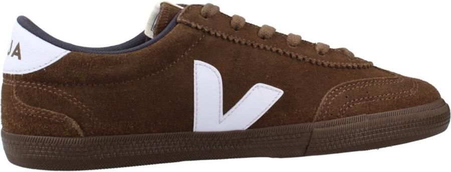 Veja Iconische Volley Suede Sneakers in Wit