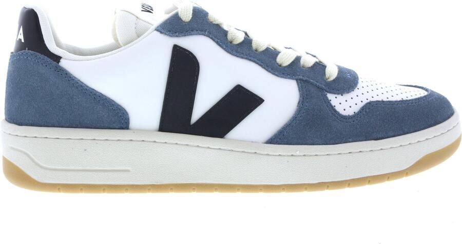 Veja Heren Sneakers V-10 White Black Wit