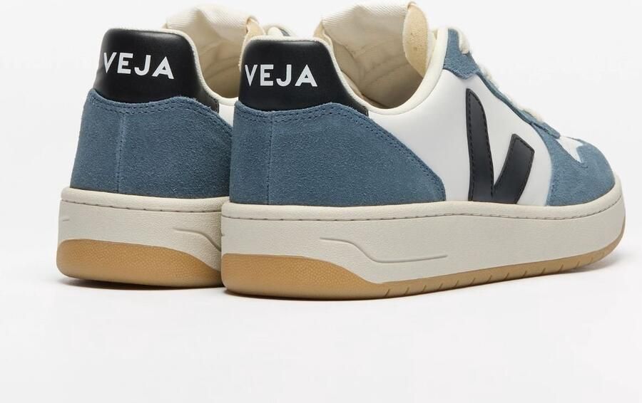 Veja V-10 leren sneakers blauw wit - Foto 2