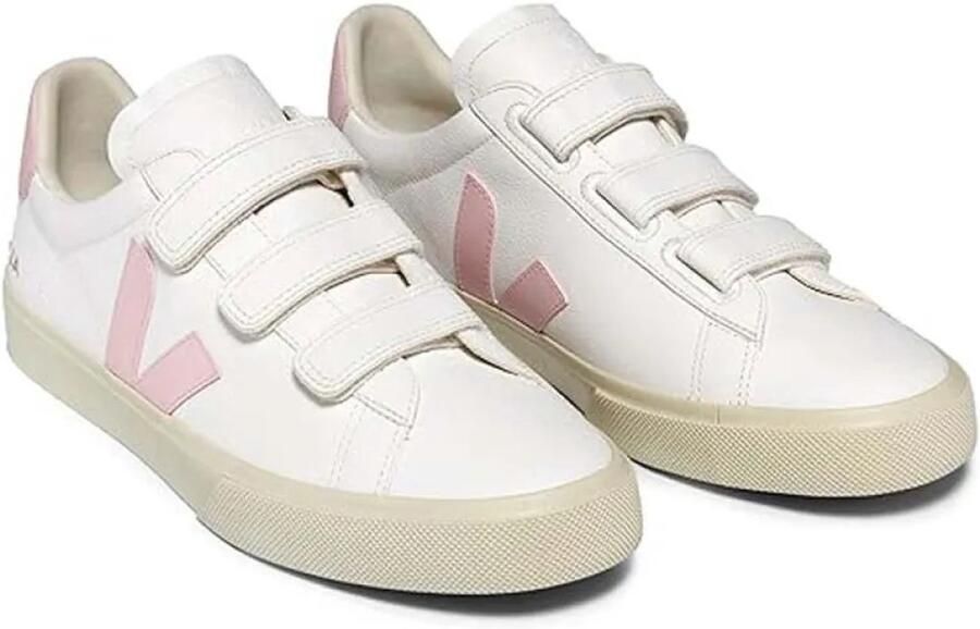 Veja Recife Logo Schoenen Wit Vrouw