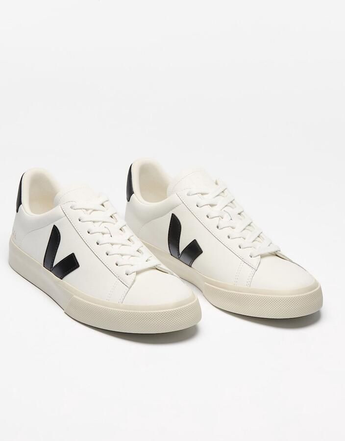 Veja Schoenen Wit Campo Leather Sneakers Wit Cp051537 - Foto 2