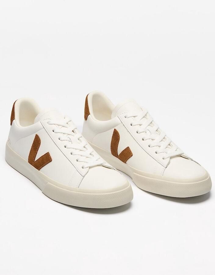 VEJA Lage Sneakers Campo Maat: 41 Materiaal: Leer Kleur: Wit - Foto 5