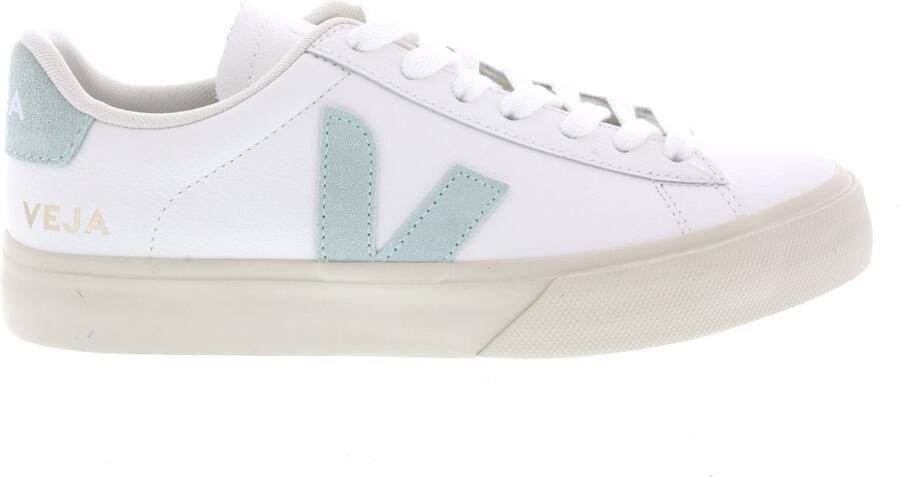 Veja Schoenen Wit Campo Leather Sneakers Wit Cp052485