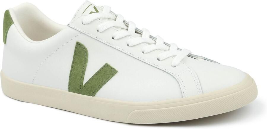 Veja Sneakers Esplar Logo Leer White Heren