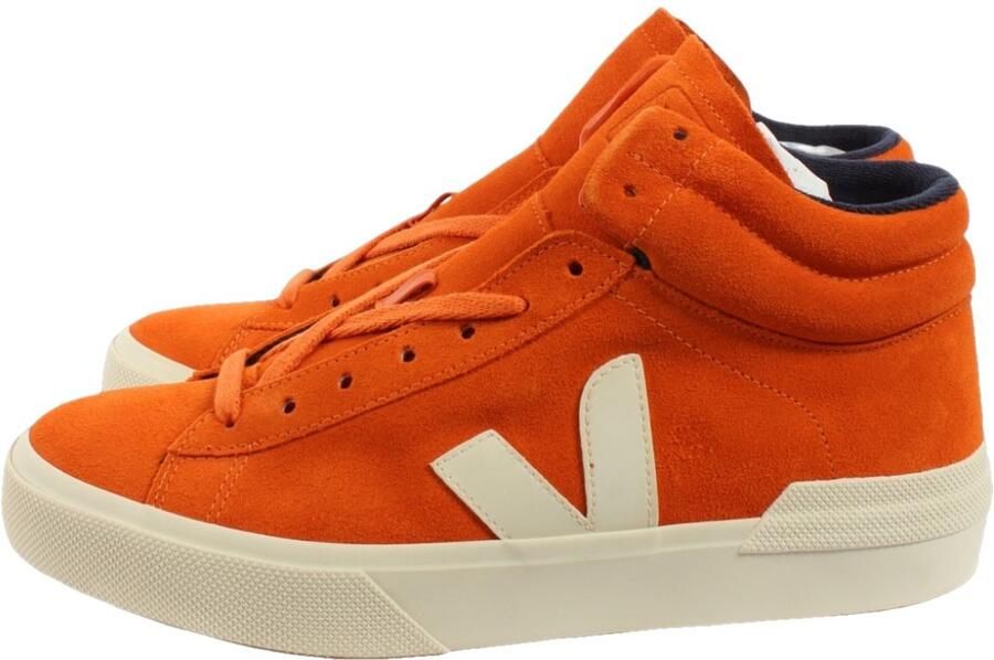 Veja women shoes high top suede trainers sneakers Minotaur Oranje Dames