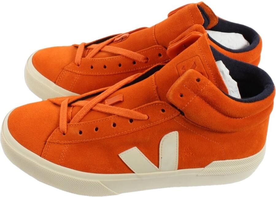 Veja women shoes high top suede trainers sneakers Minotaur Oranje Dames
