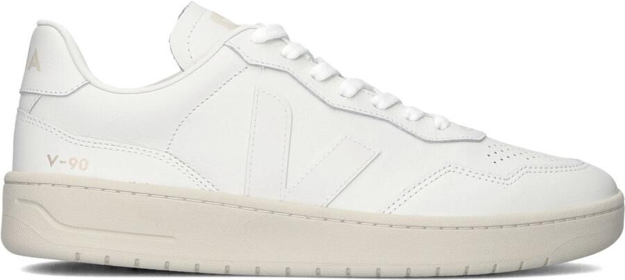 VEJA Lage Sneakers V-90 Maat: 46 Materiaal: Leer Kleur: Wit - Foto 5