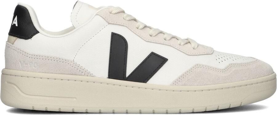 VEJA Lage Sneakers Dames V-90 Leer Wit