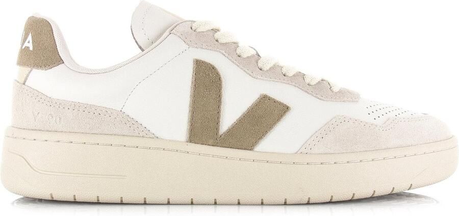 Veja V-90 O.T. leather white taupe