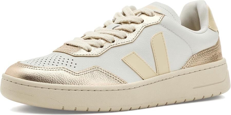 Veja V-90 O.T. Sneakers White Calcaire Platine - Foto 2