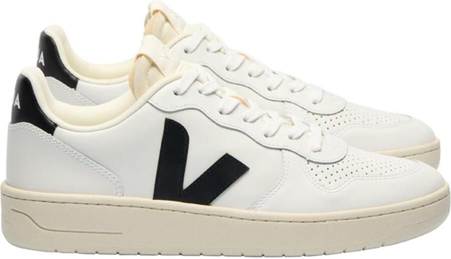 Veja Witte Leren Sneakers voor nen White