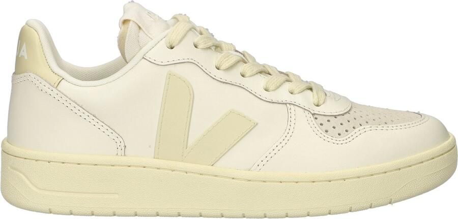 Veja V10 Extra WhiteNatural Leather Sneakers Wo Beige