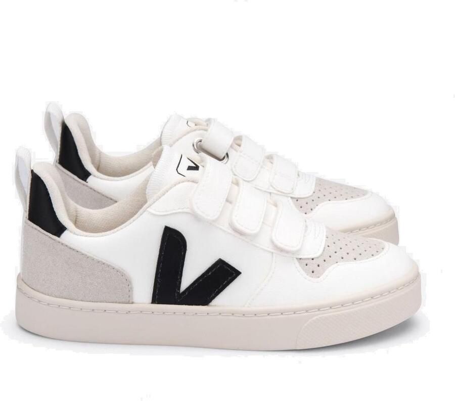 Veja sneakers wit zwart Imitatieleer Meerkleurig 28 - Foto 2