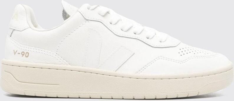 VEJA Lage Sneakers V-90 Maat: 42 Materiaal: Leer Kleur: Wit - Foto 4