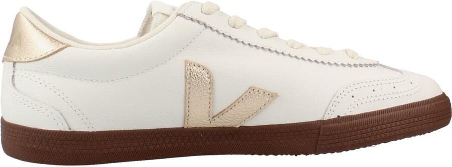 VEJA Lage Sneakers Dames Volley Maat: 39 Materiaal: Leer Kleur: Wit - Foto 2