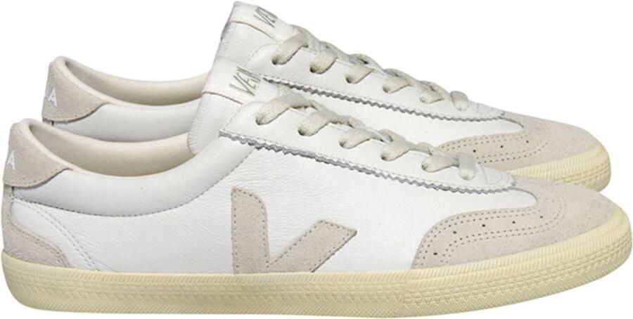 Veja Witte Leren Sneakers voor Vrouwen White Dames