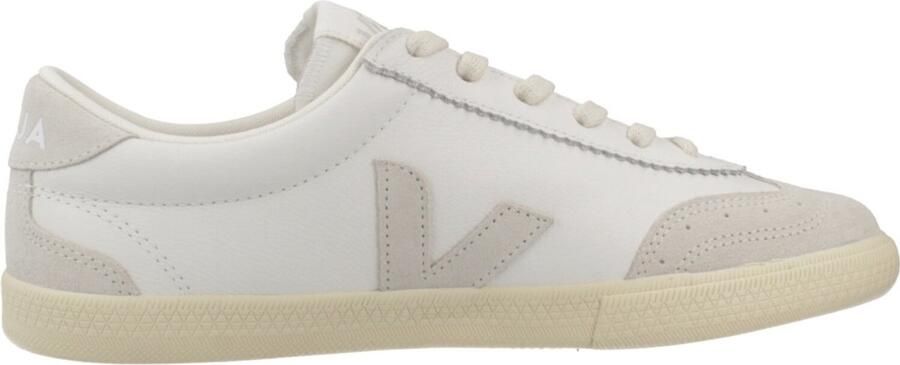 Veja Witte Leren Sneakers voor Vrouwen White Dames