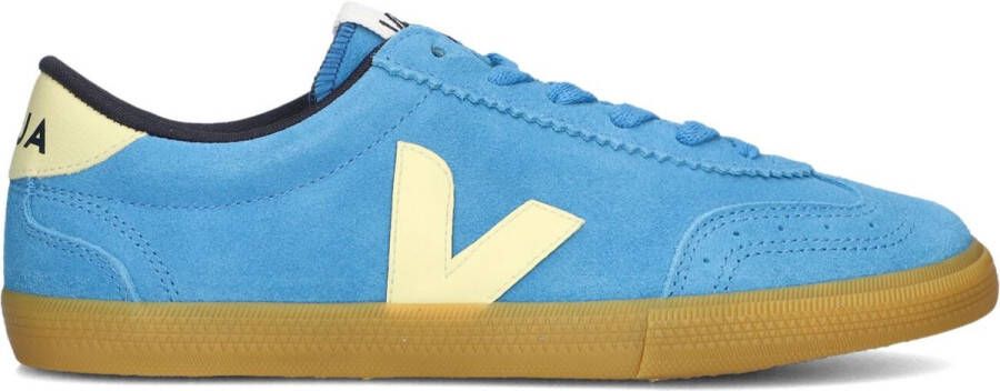 Veja Volley Sneakers Suède Dames Blauw