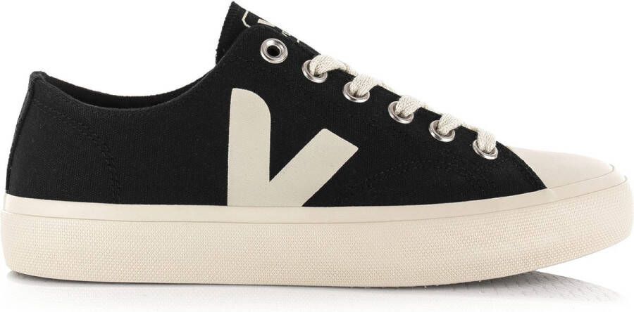 VEJA Wata II Low Canvas | Black Pierre Zwart Canvas Lage sneakers Unisex