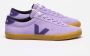 Veja Lavendel Suède Sneakers met Amazone Rubber Purple Dames - Thumbnail 1