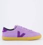 Veja Lavendel Suède Sneakers met Amazone Rubber Purple Dames - Thumbnail 1