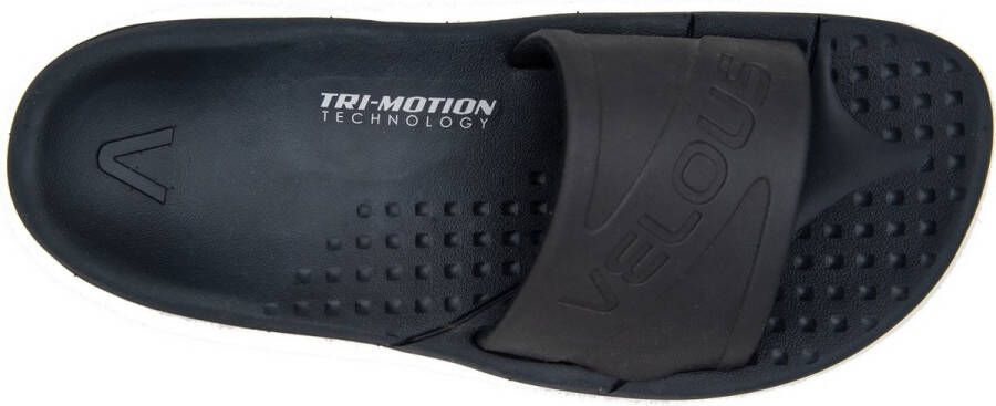 VELOUS Footwear VELOUS Active Slide Herstel Slipper Unisex Zwart Zwart