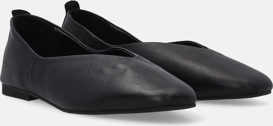Venezia Ballerina's Dames Zwart Runderleer Flexibele zool