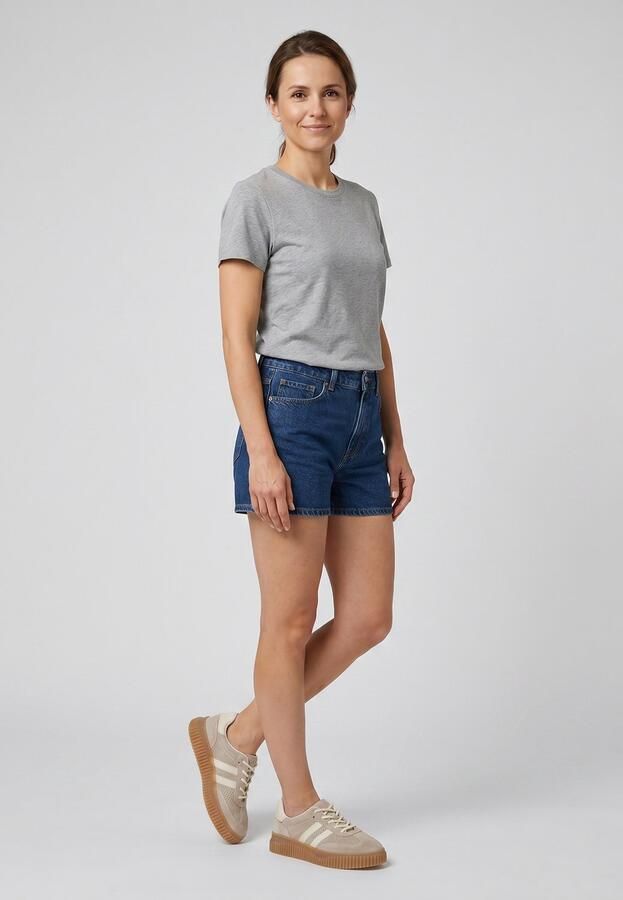 Venezia Beige Sneakers Natuurlijk Suède Geperforeerd