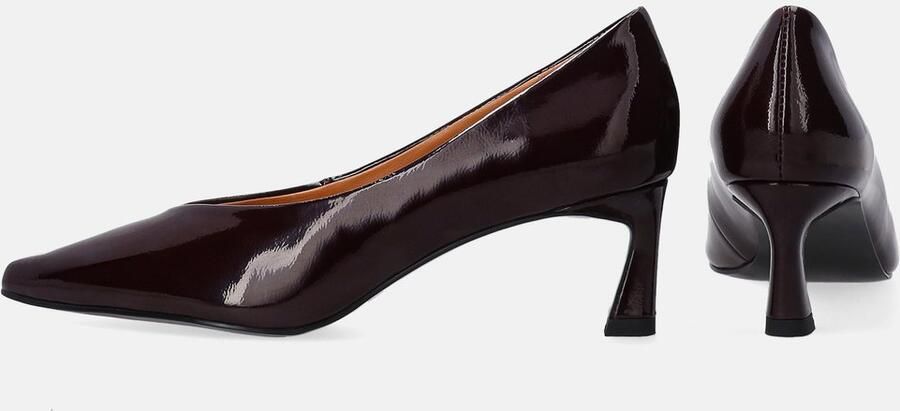 Venezia Elegante lakleren damespumps Bordeauxrood Hakhoogte
