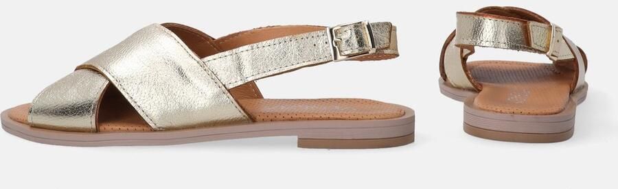 Venezia Gouden Dames Sandalen Klassieke Stijl