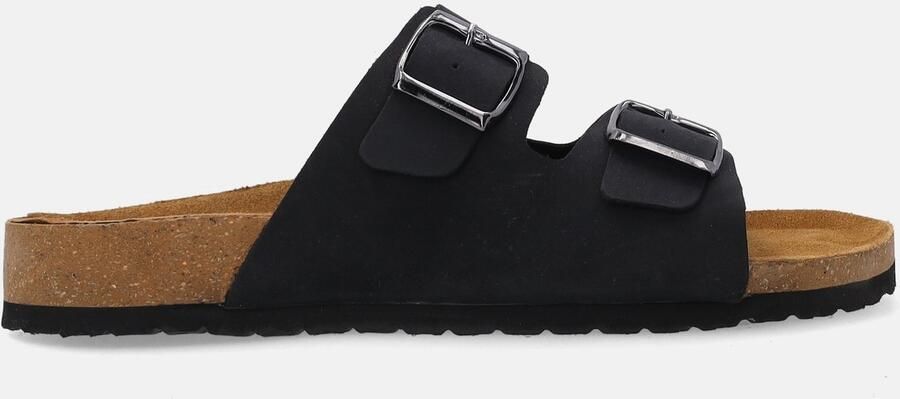 Venezia Heren Nubuck Slippers Blauw