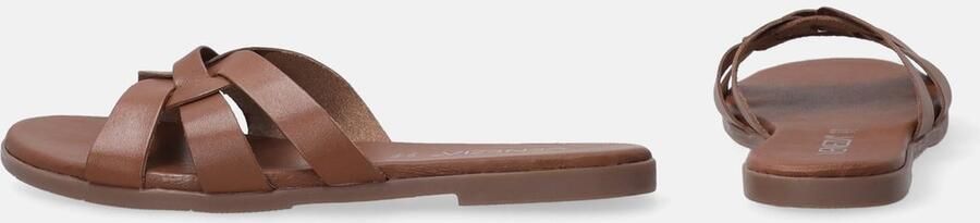 Venezia Klassieke Dames Slippers Bruin