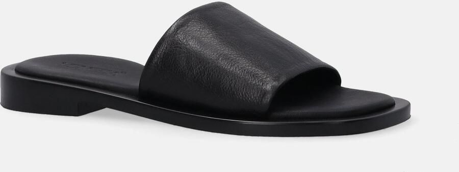 Venezia Dames Slides Zwart Elastische Inzet
