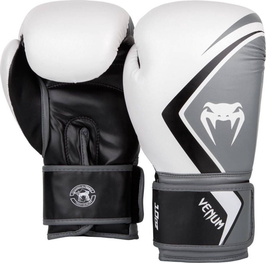 Venum Contender Boksschoenen Zwart/Wit - Rumble Store
