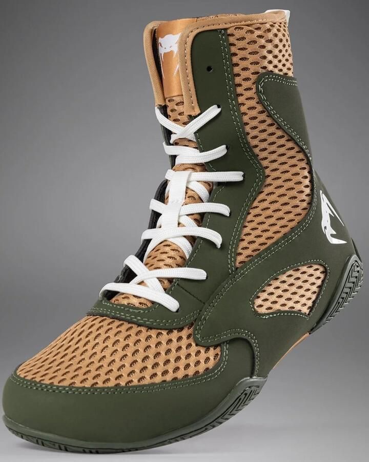 Venum Contender Boksschoenen Militair Groen Zand