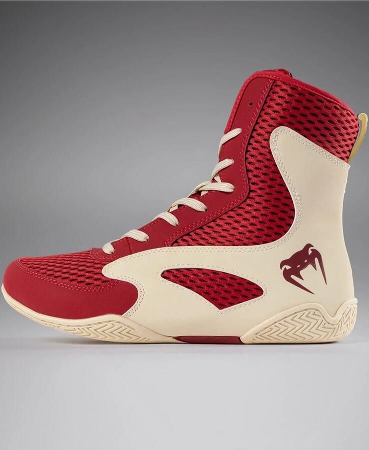 Venum Contender Boksschoenen Ruby Rood Ivory