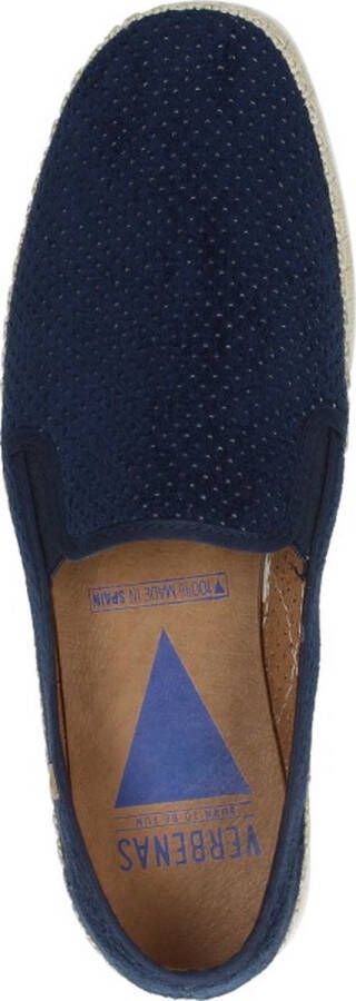 Verbenas Boris heren espadrille Blauw