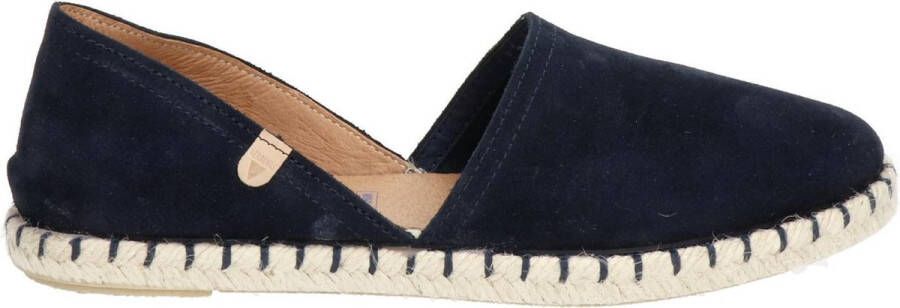 Verbenas Carmen dames espadrilles. Blauw