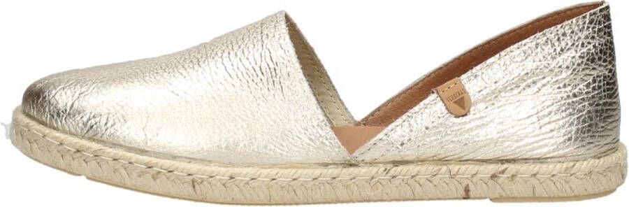 VERBENAS Espadrilles CARMEN NUCLEO METAL slipper zomerschoen strandschoen in metallic look - Foto 4