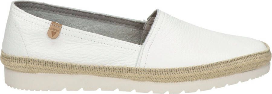 VERBENAS Espadrilles Dames Noa Maat: 39 Materiaal: Leer Kleur: Wit - Foto 3