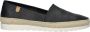 Verbenas Noa Nucleo leren espadrilles zwart - Thumbnail 2