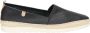 Verbenas Noa Nucleo leren espadrilles zwart - Thumbnail 2