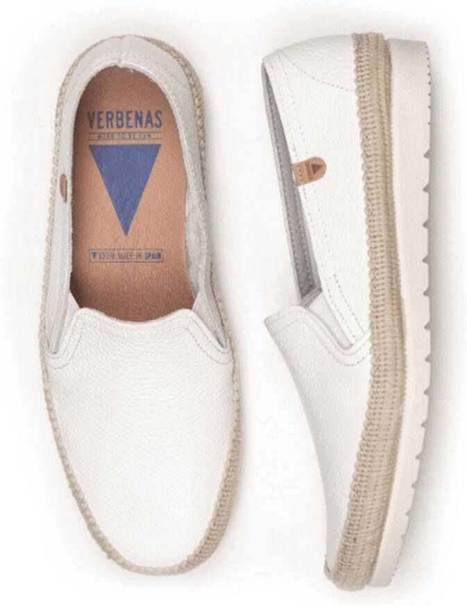Verbenas Dames Mocassin Nuria Nucleo Blanco WIT