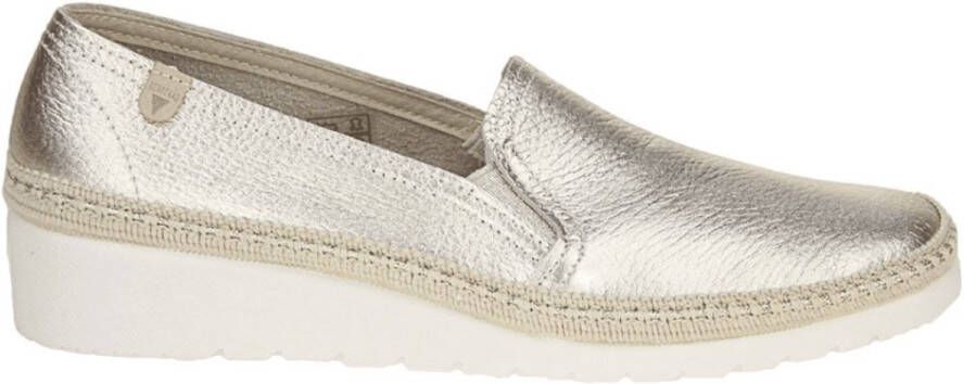 Verbenas Dames Mocassin Telma Nucleo Metal Oro GOUD