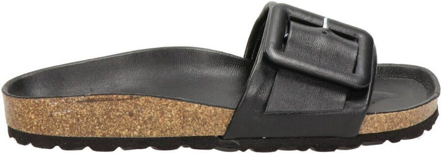 Verbenas Slippers van leer model 'Reiko'