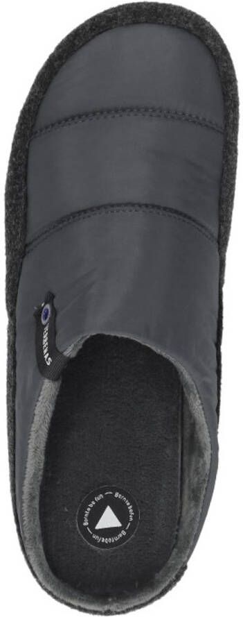 Verbenas Earth Pantoffels Open Donkergrijs